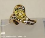 Кольцо с самородками золота 1С7035 4-5гр